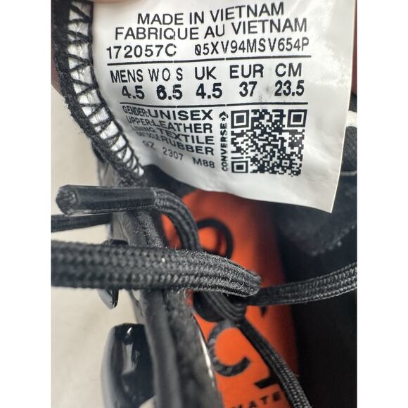 Converse CHUCK TAYLOR ALL STAR LUGGED Women's NEW Casual Shoe Black US Size 6.5 - Picture 10 of 11